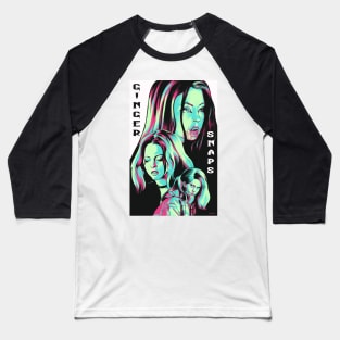 Ginger Snaps Movie Art Baseball T-Shirt